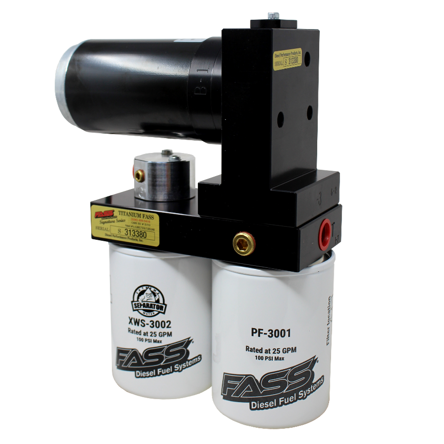 FASS Fuel Systems Industrial Series Diesel Fuel System Class 8 Semi 290GPH