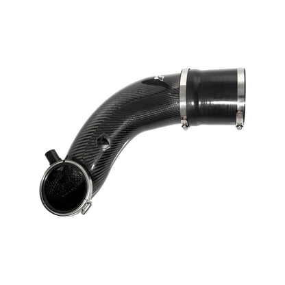 Turbo Inlet 2004.5-2005 GM 6.6L Duramax LLY - Zilla Carbon Fiber Weave Pacific Performance Engineering