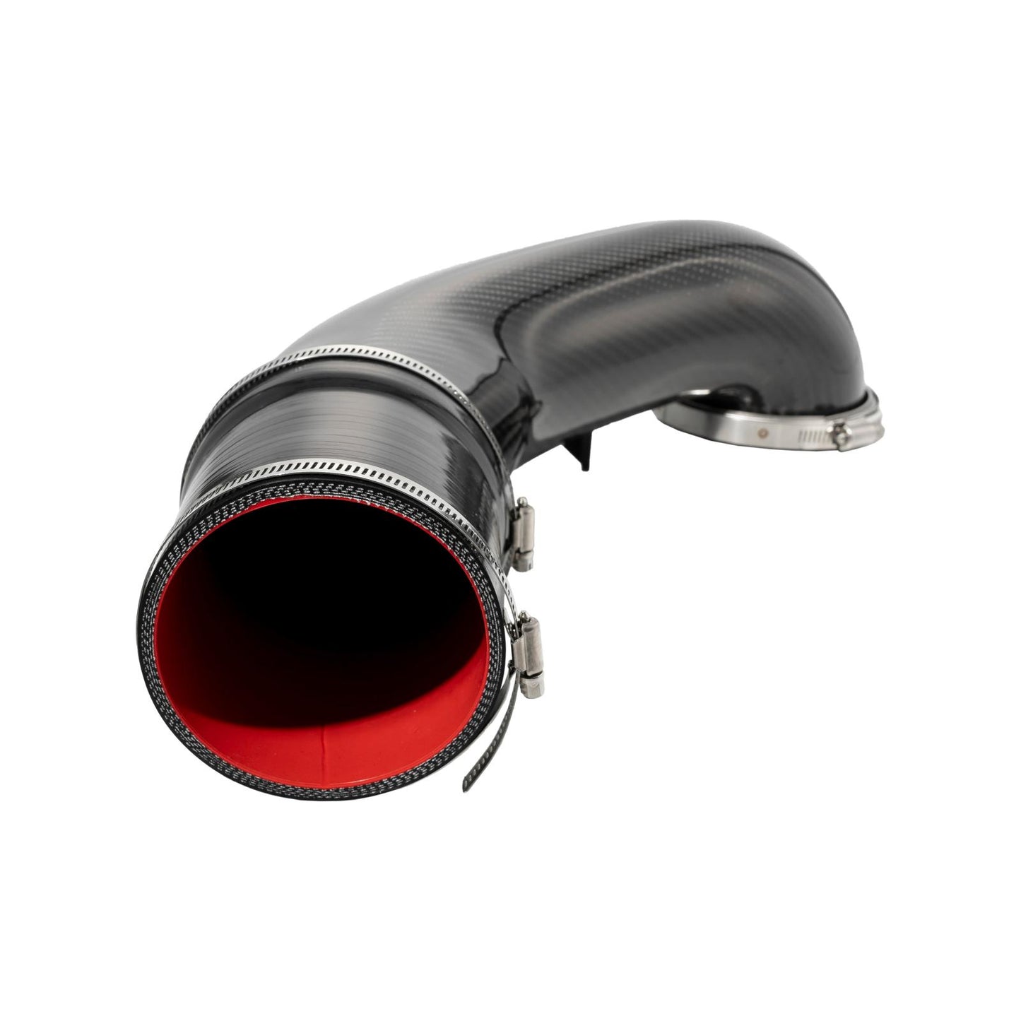 Turbo Inlet 2004.5-2005 GM 6.6L Duramax LLY - Zilla Carbon Fiber Weave Pacific Performance Engineering