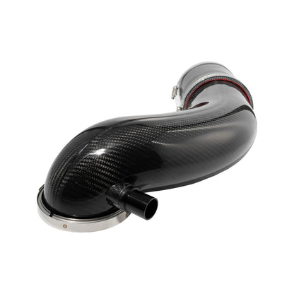 Turbo Inlet 2004.5-2005 GM 6.6L Duramax LLY - Zilla Carbon Fiber Weave Pacific Performance Engineering