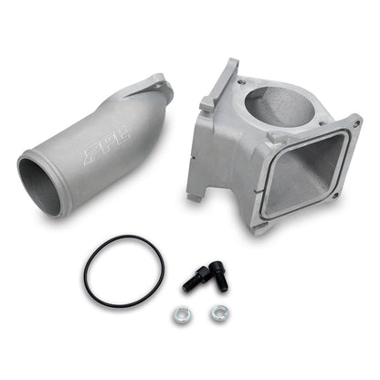2006-2010 GM 6.6L Duramax Race High-Flow 3 inch Intake Bridge Manifold 2pc Race 06-10 Black PPE Diesel