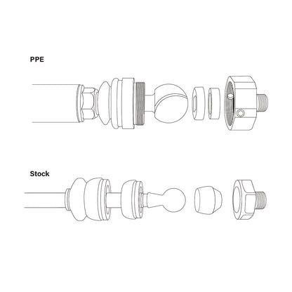 2001-2010 GM Sierra 2500 Stage 3 Forged Tie Rod Assemblies