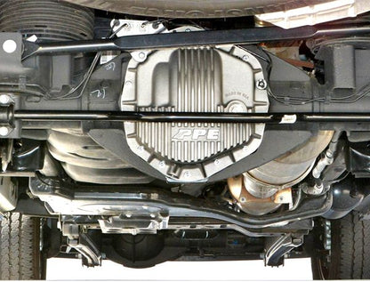 Heavy Duty Cast Aluminum Rear Differential Cover GM/Ram 2500/3500 HD Brushed PPE Diesel