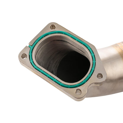 Turbo Inlet and Intake Manifold Kit - Ford 6.7L Powerstroke 2020-2025 - Brushed Pacific Performance Engineering