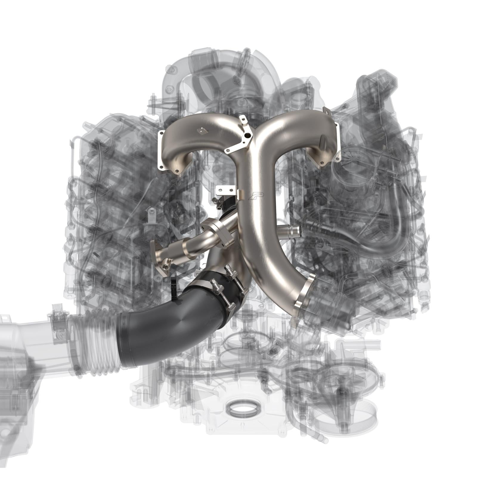 20-25 Ford 6.7L Power Stroke Zilla Intake Manifold and Turbo Inlet Kit-Polished Pacific Performance Engineering
