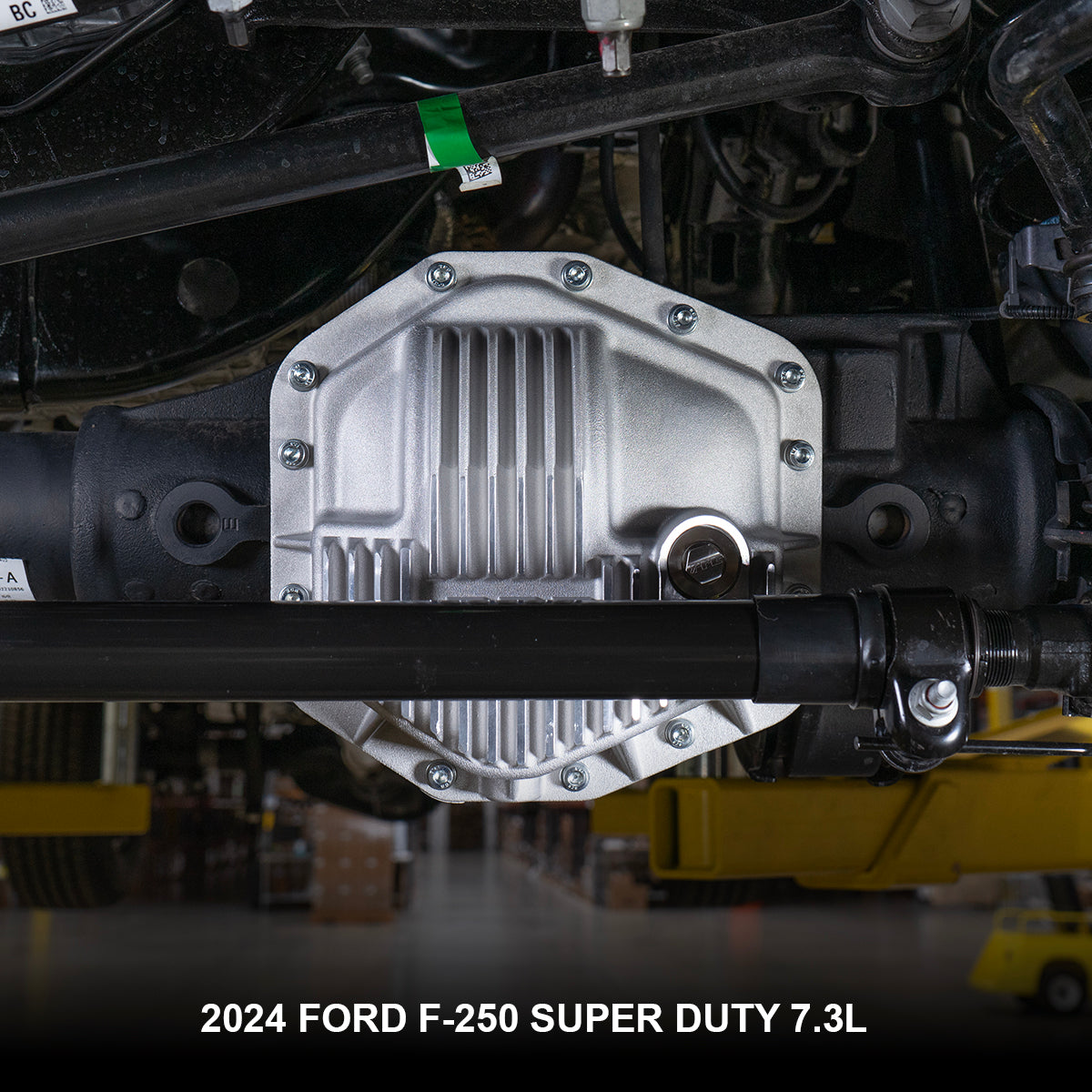 23-25 Ford Super Duty Dana M235 -14 Bolt Heavy-Duty Cast Aluminum Front Differential Cover Brushed Pacific Performance Engineering