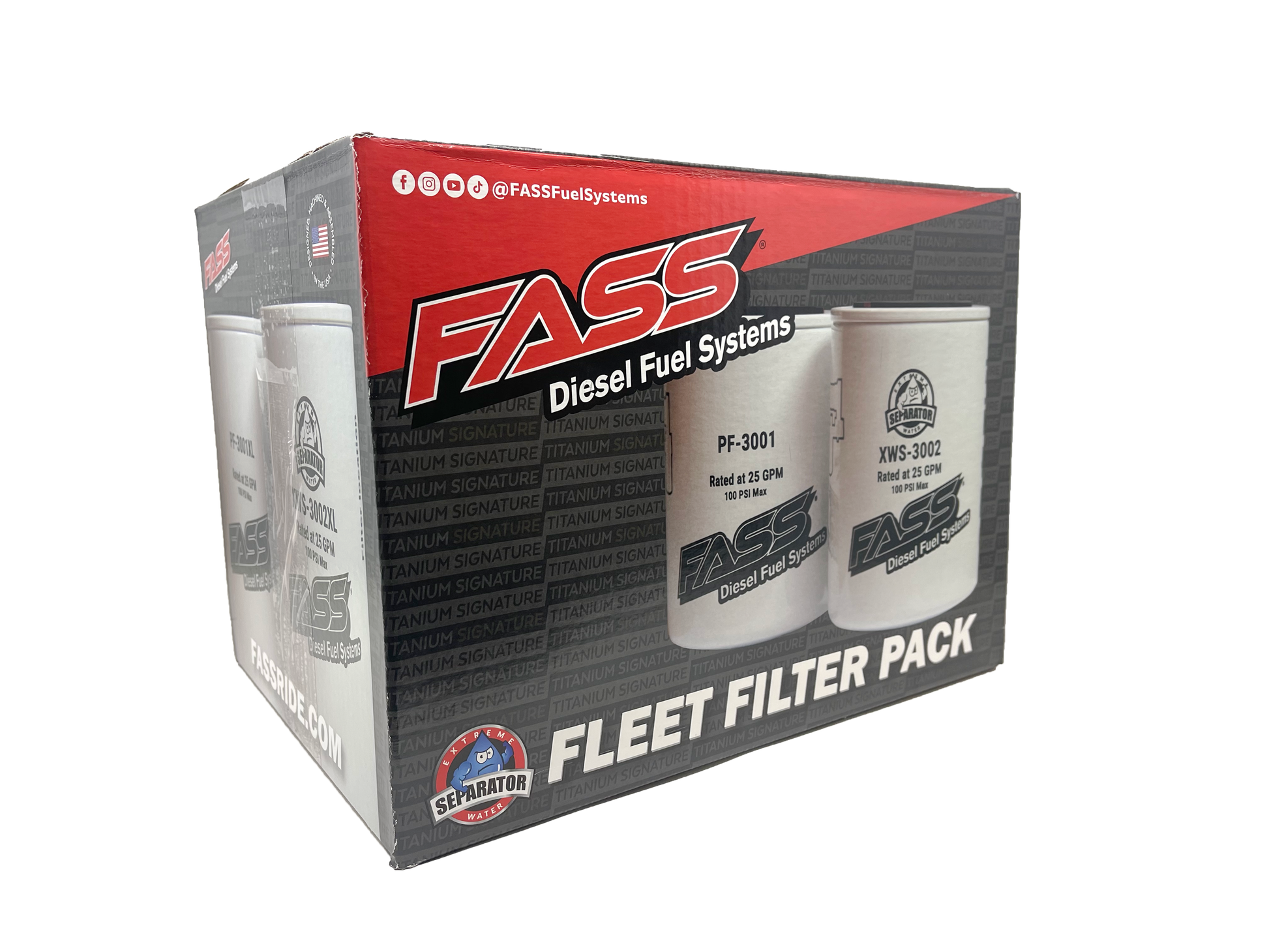 FASS Fuel Systems Fleet Filter Pack FLP3000