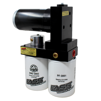 FASS Industrial Series Diesel Fuel System Class 8 Semi Universal 250GPH