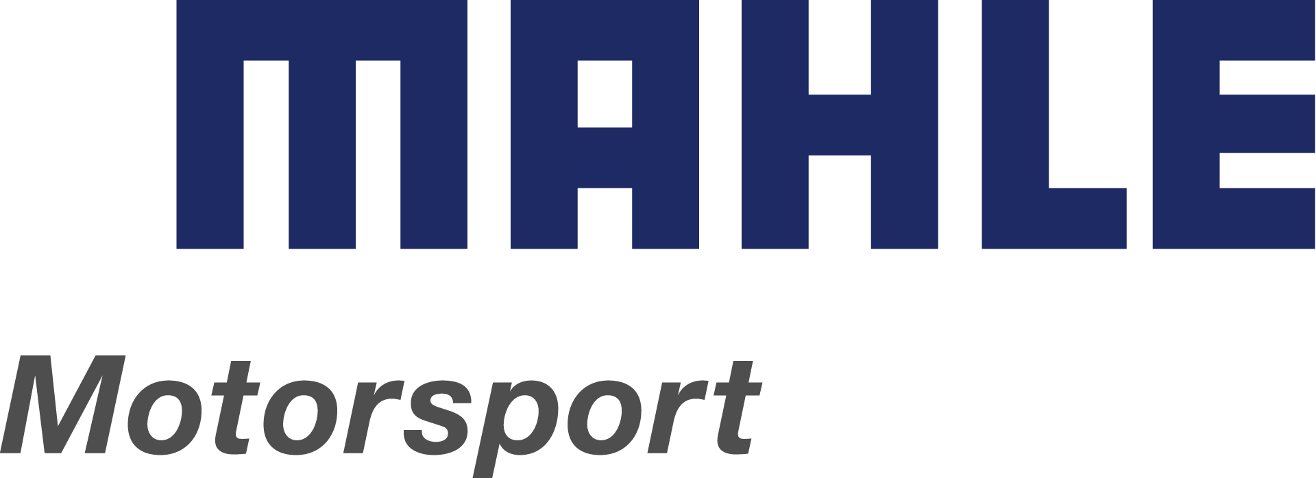 mahle motorsport Logo. Clicking it will bring you to the mahle motorsport collection page.