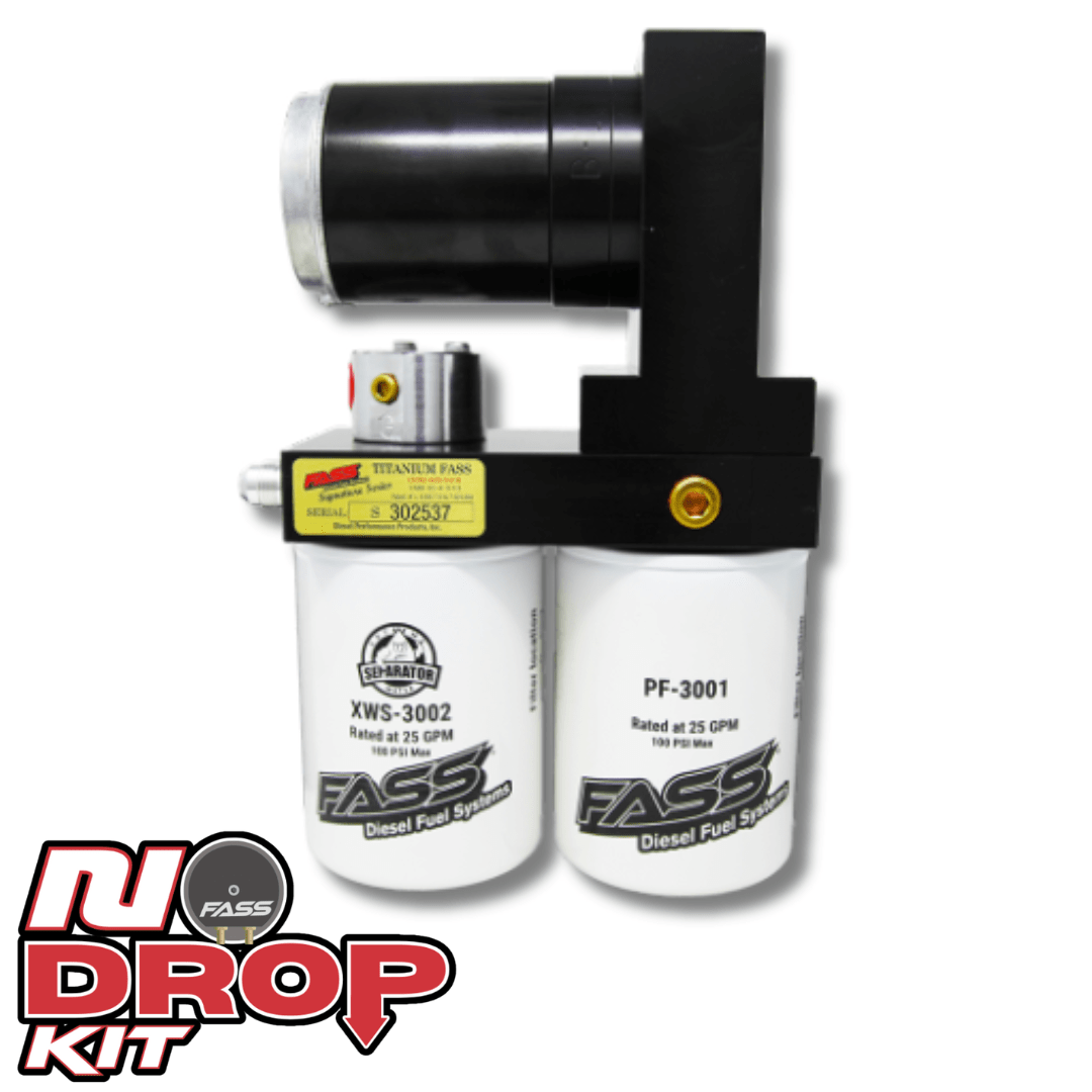 No-Drop Series Plus Fuel System for 2017-2019 Silverado/Sierra Duramax 6.6L (Stock-500hp) FASS
