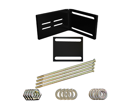 FASS Fuel System Titanium Series System No Drill Semi Truck Frame Bracket
