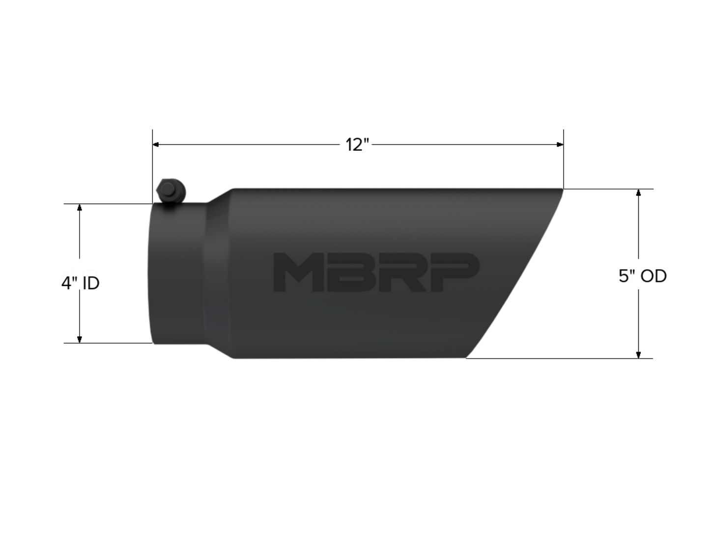 MBRP Exhaust T5053BLK