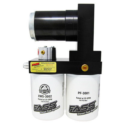 FASS Titanium Signature Series Diesel Fuel System 165GPH GM Duramax 6.6L 2011-2014