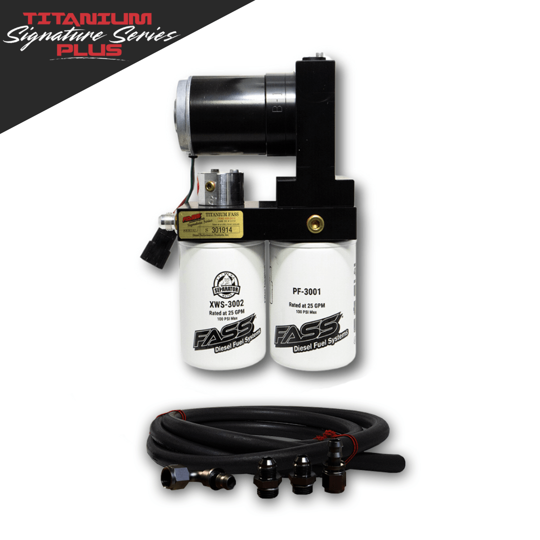 Titanium Signature Series Plus Fuel System for 2015-2016 Silverado/Sierra Duramax 6.6L (Stock-600hp) FASS