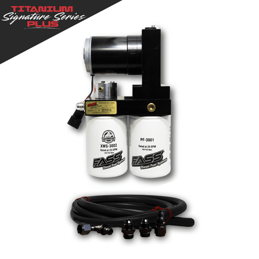 Titanium Signature Series Plus Fuel System for 2015-2016 Silverado/Sierra Duramax 6.6L (Stock-600hp) FASS