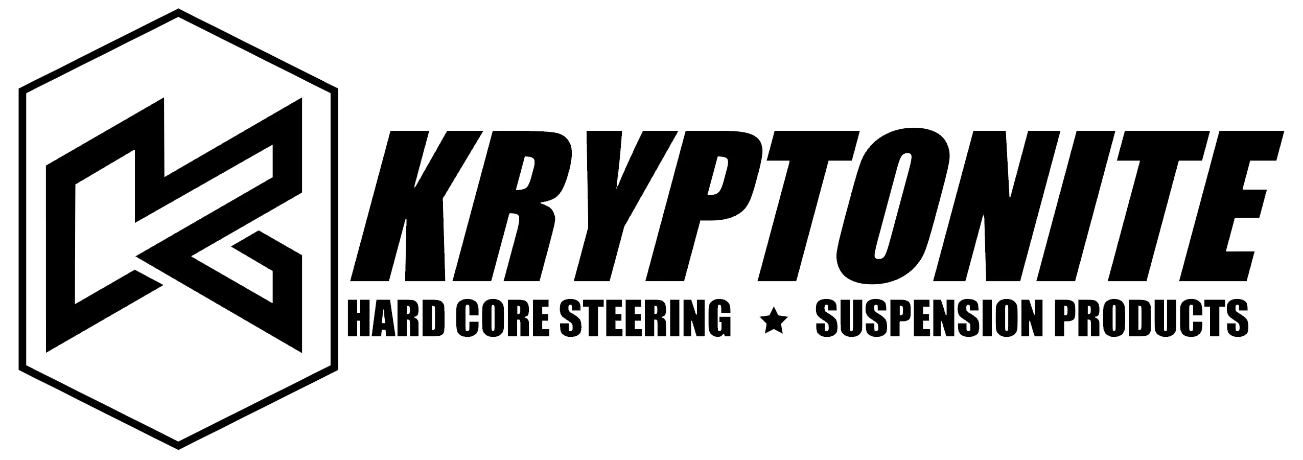 kryptonite Logo. Clicking it will bring you to the kryptonite collection page.